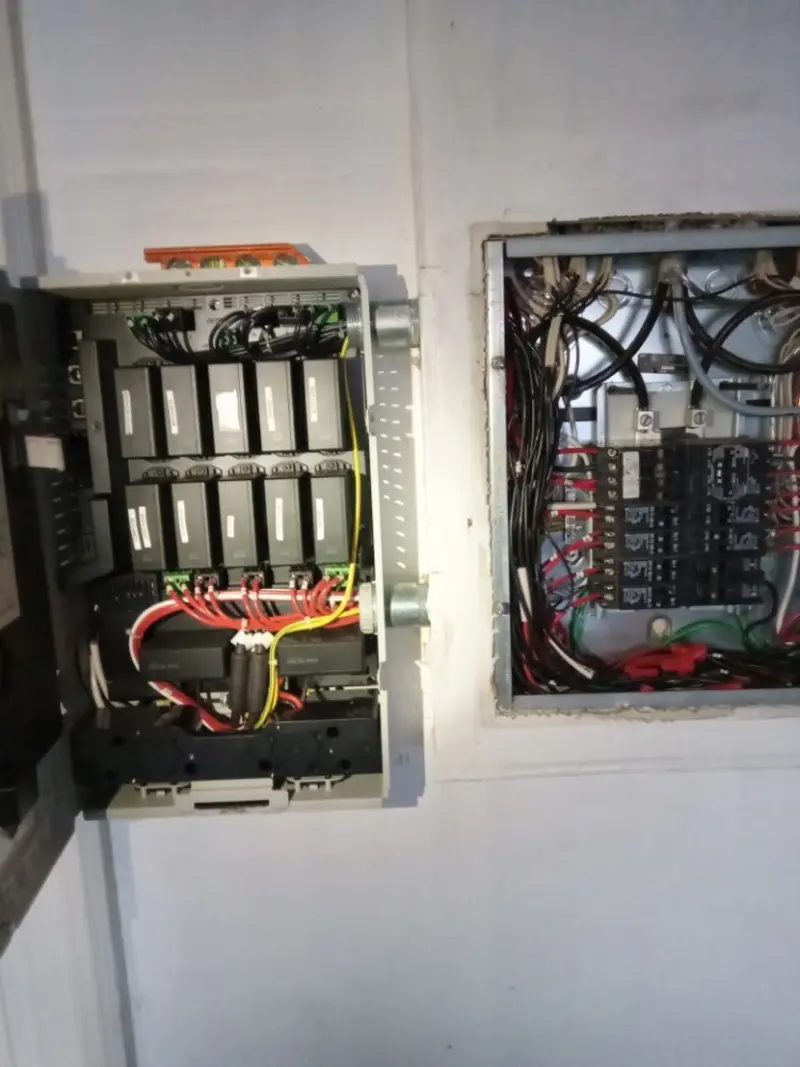 Electrical panel upgrade completed for Security Camera Wiring in Wormleysburg